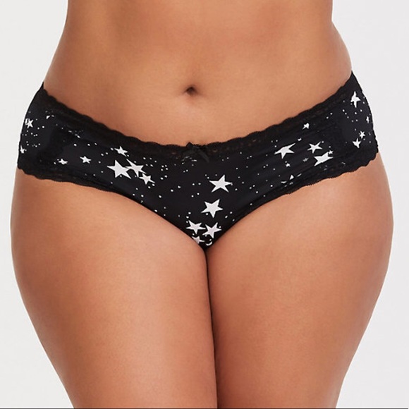 torrid Other - NWT Torrid Black Star Microfiber Cheeky Panties 6X